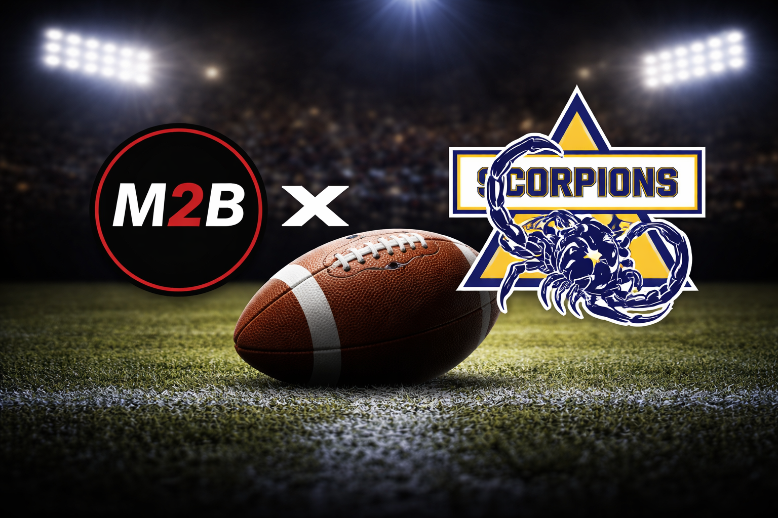 M2B Sports x Scorpions football thumbnail