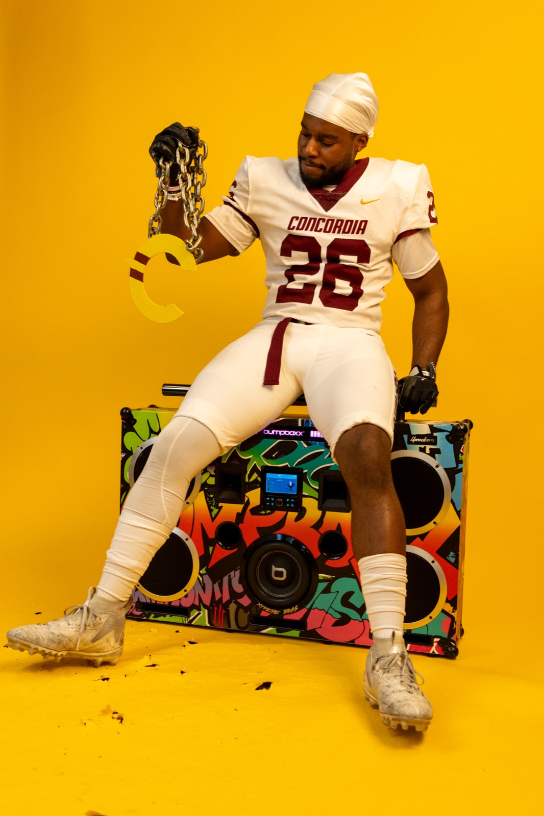 Concordia Stingers media day athlete portrait
